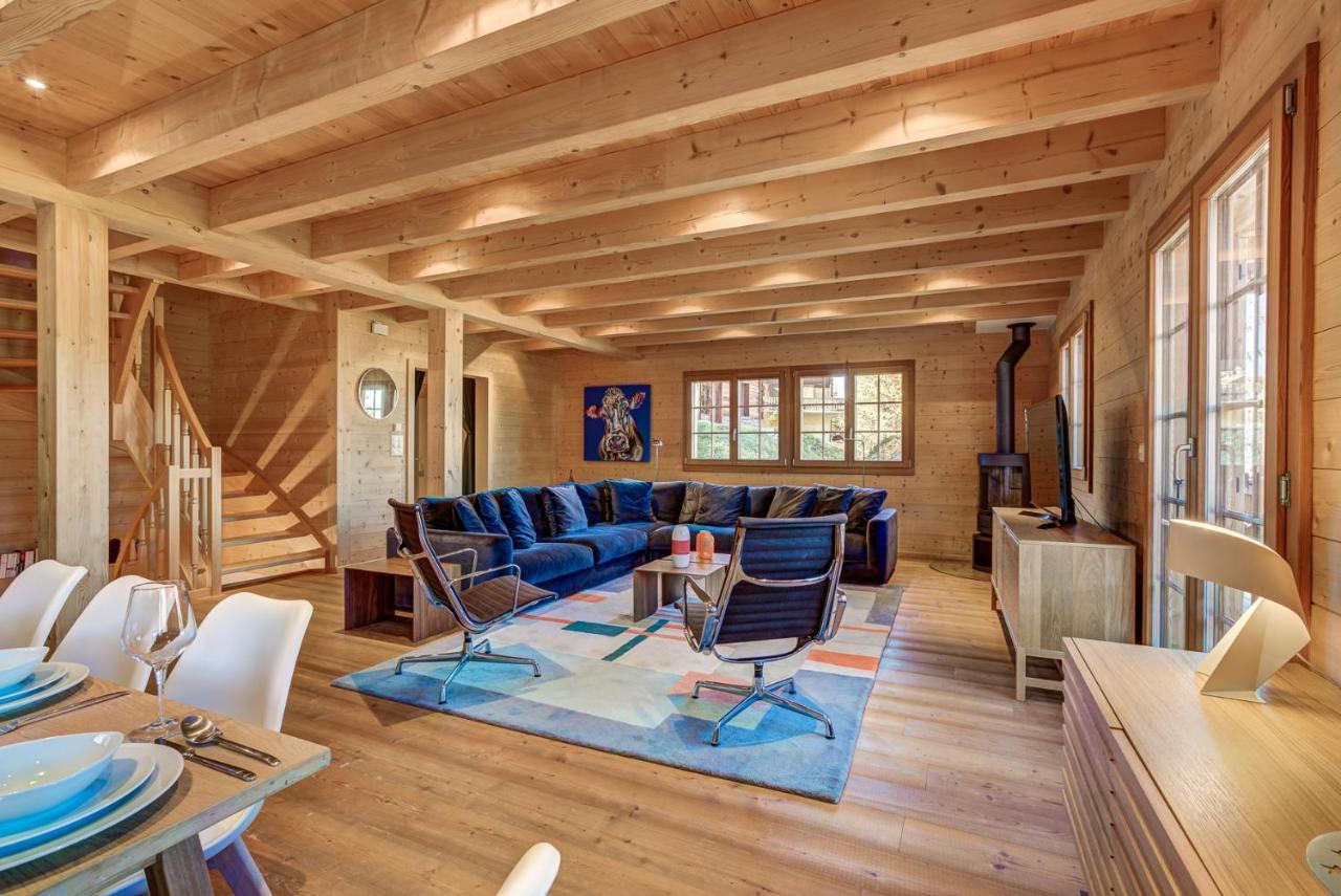 Chalet Le Chapeau Ла-Тзумаз Екстер'єр фото