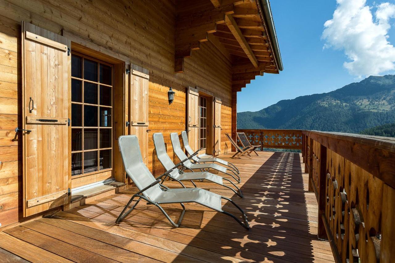 Chalet Le Chapeau Ла-Тзумаз Екстер'єр фото