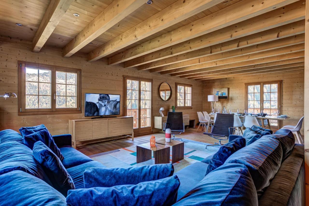 Chalet Le Chapeau Ла-Тзумаз Екстер'єр фото