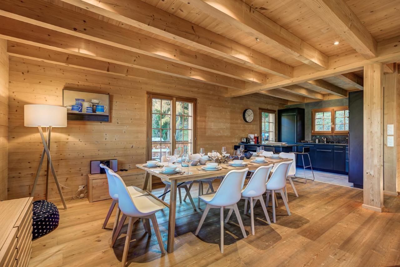 Chalet Le Chapeau Ла-Тзумаз Екстер'єр фото